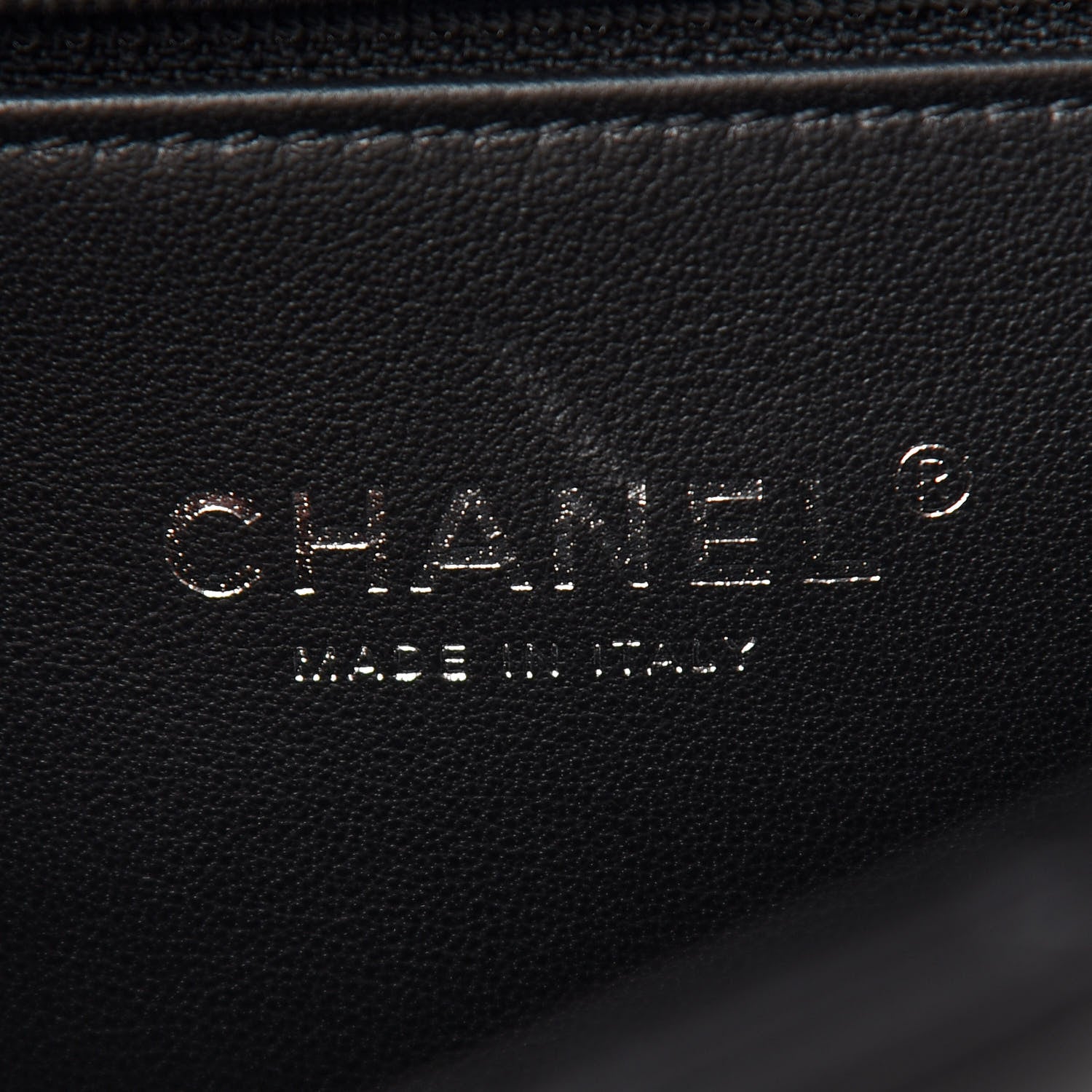 Chanel Lambskin Quilted Small CC Filigree Flap Black 6 of 9