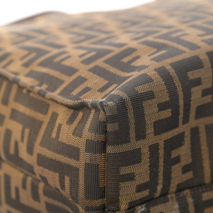 Fendi Zucca Vitello Artic Special Shopping Tote Tobacco Castagna 12 of 16
