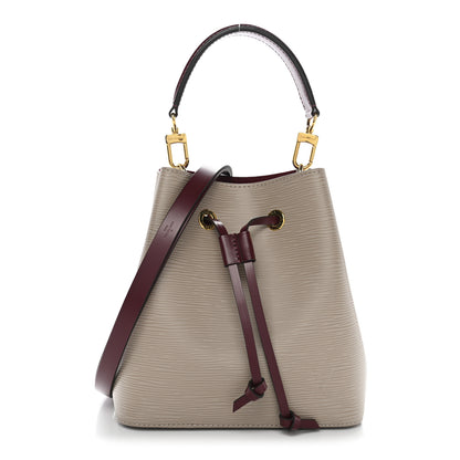 Louis Vuitton Epi Neonoe BB Galet Grenat 1 of 10