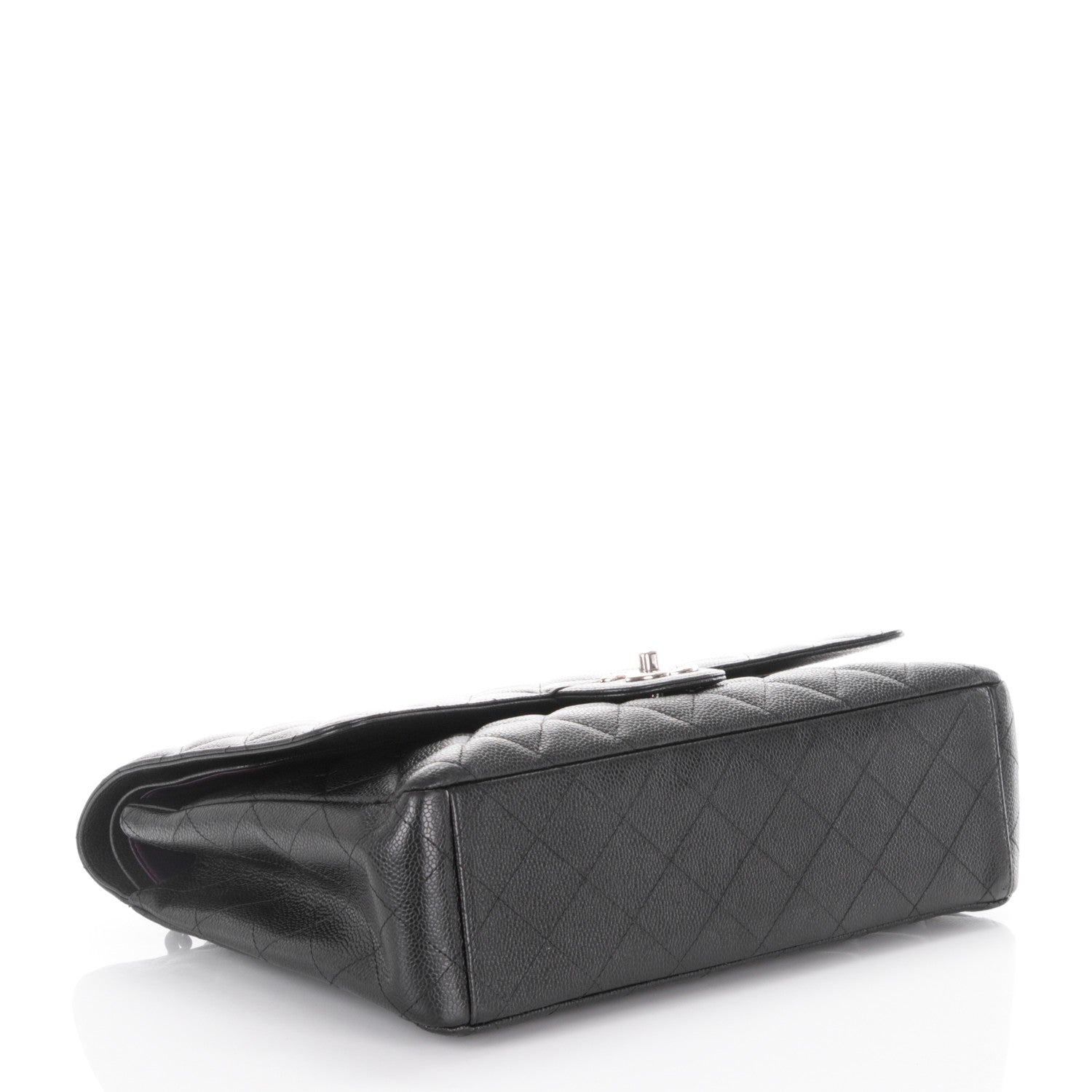 Chanel Caviar Quilted Maxi Double Flap Black 5 of 8