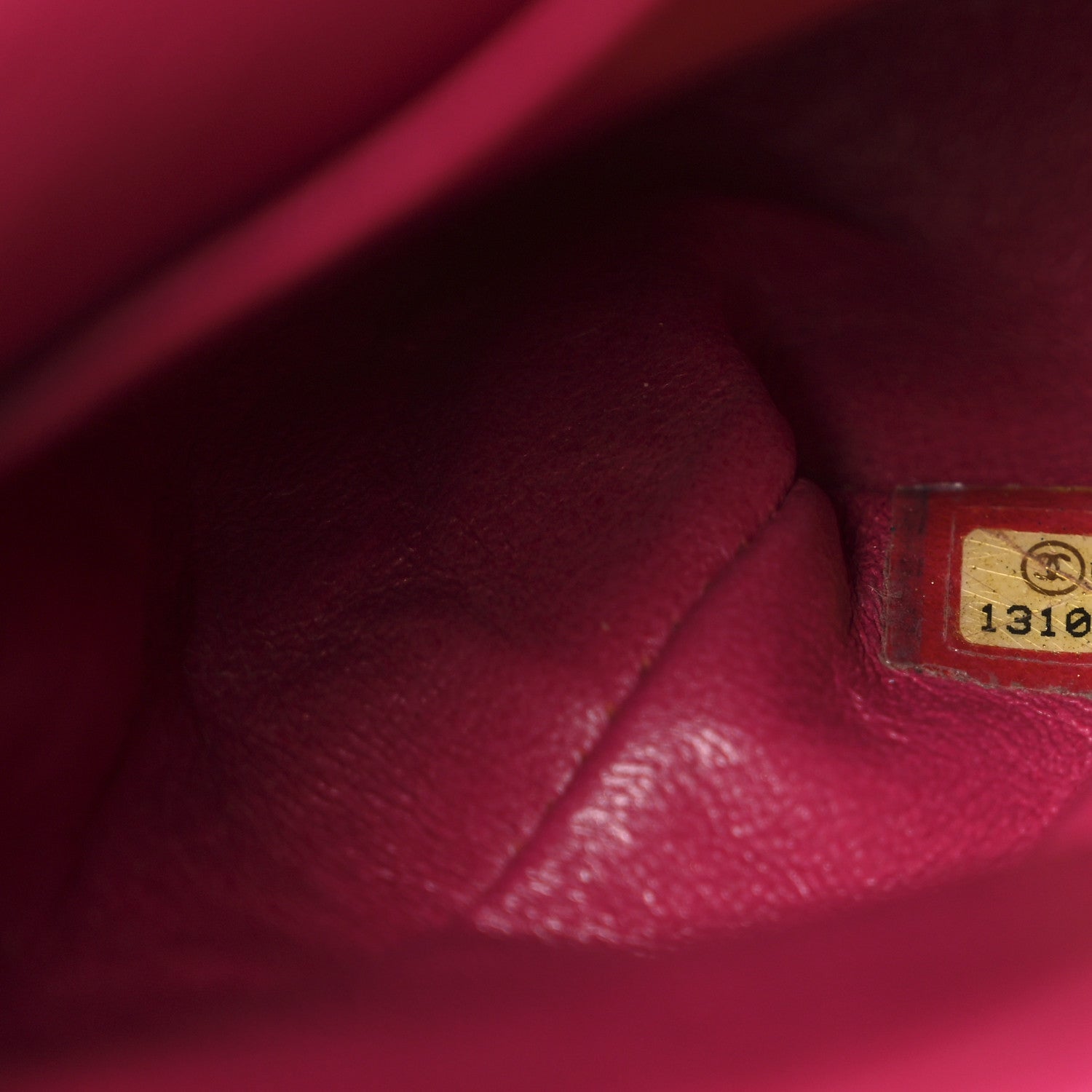 Chanel Tweed Quilted Medium Double Flap Fuchsia 7 of 14