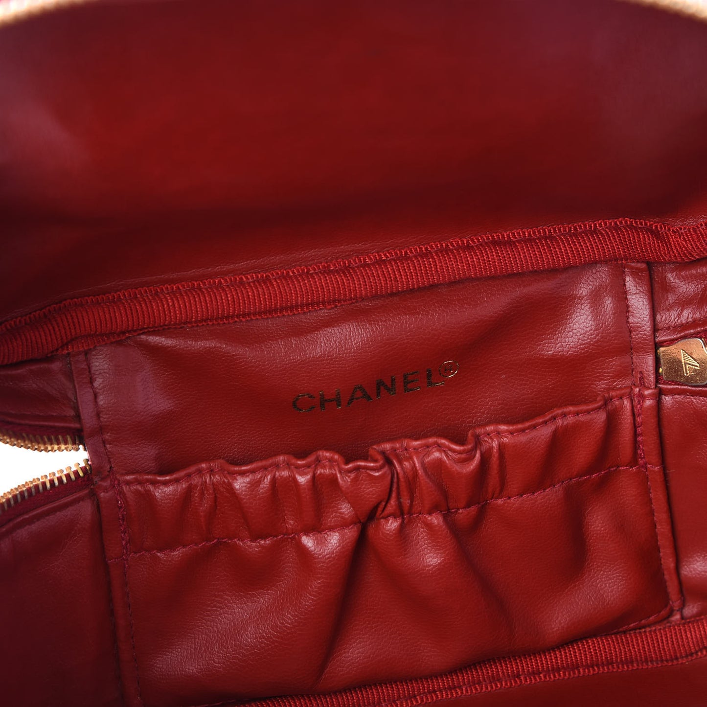 Caviar Vanity Cosmetic Case Red