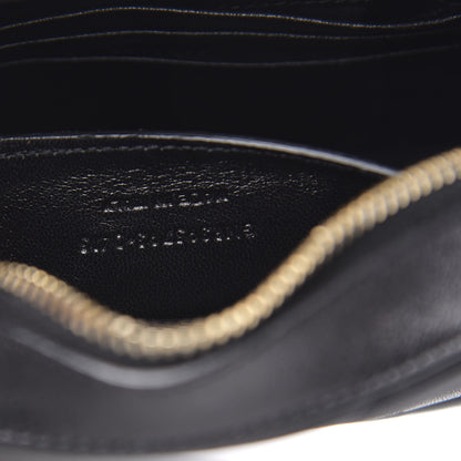 Saint Laurent Lambskin Chevron Small Classic Monogram Camera Bag Black 7 of 11