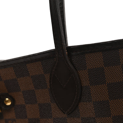 Louis Vuitton Damier Ebene Neo Neverfull MM Rose Ballerine 14 of 14