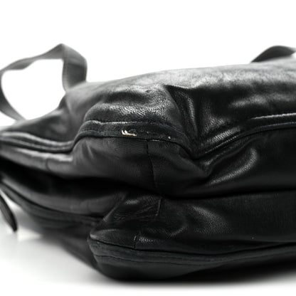 Prada Nappa Pocket Satchel Black 9 of 16