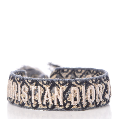 Christian Dior Woven Cotton J'Adior Friendship Bracelet Set 3 of 10