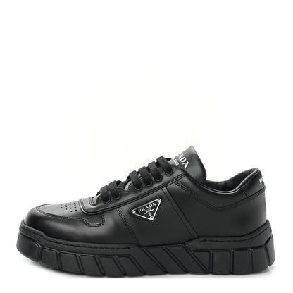 Prada Nappa Metal Triangle Logo Fly Blok Mens Sneakers 10.5 Black 1 of 8