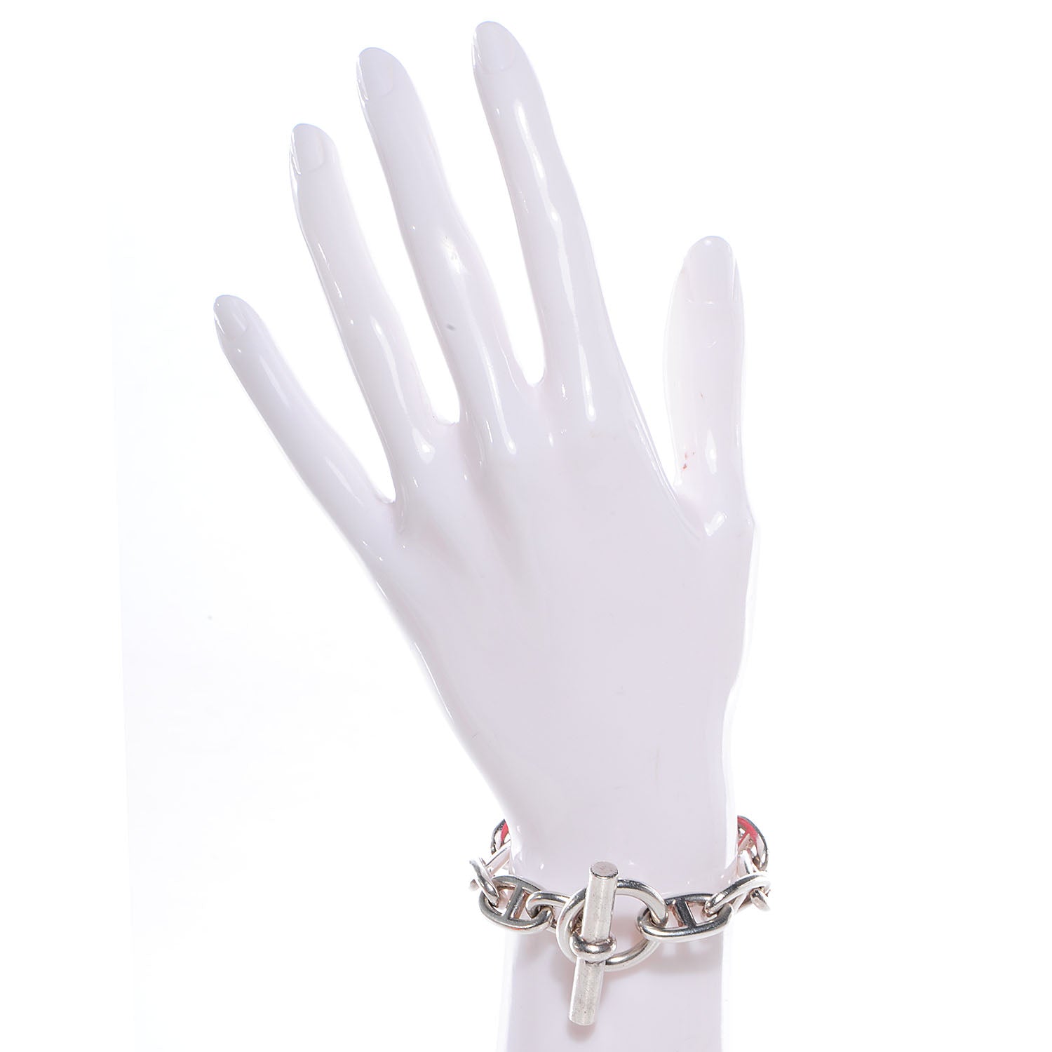 Hermes Sterling Silver Chaine d'Ancre Bracelet 2 of 5