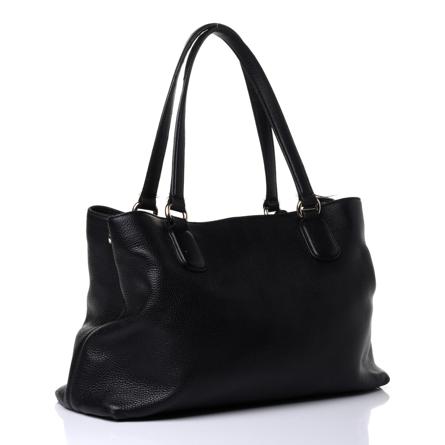 Cellarius Calfskin Medium Soho Working Tote Black