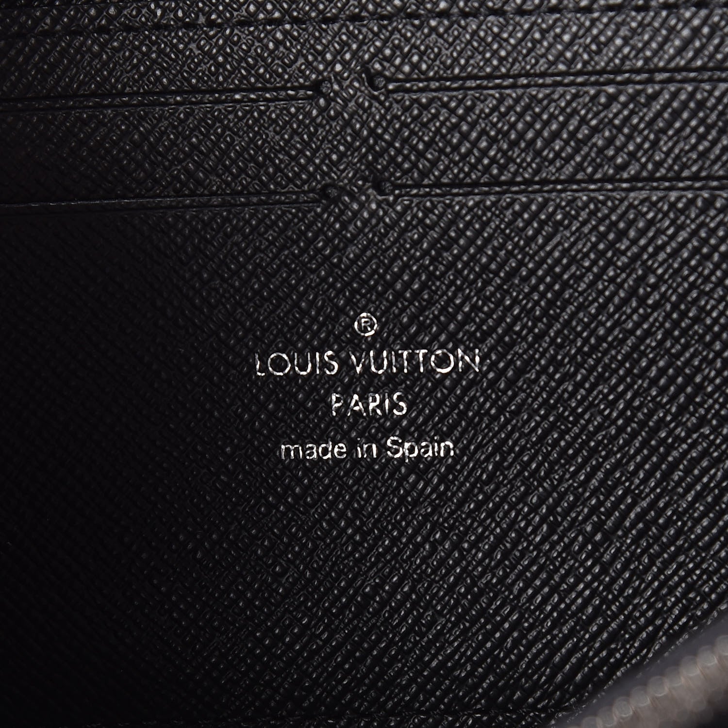 Louis Vuitton Epi Clemence Wallet Black 6 of 6