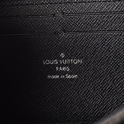 Louis Vuitton Epi Clemence Wallet Black 6 of 6