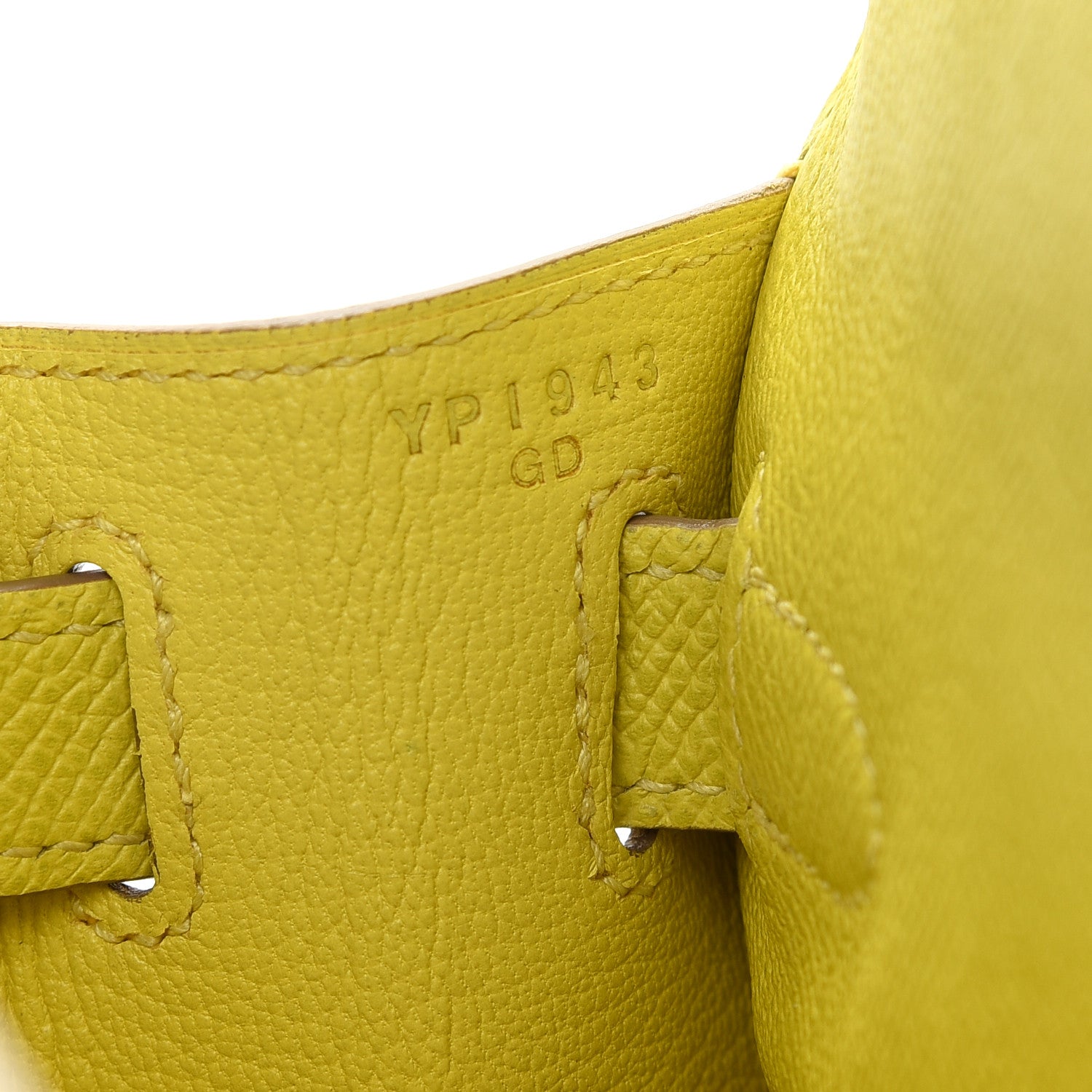 Hermes Epsom Kelly Sellier 28 Lime 6 of 10
