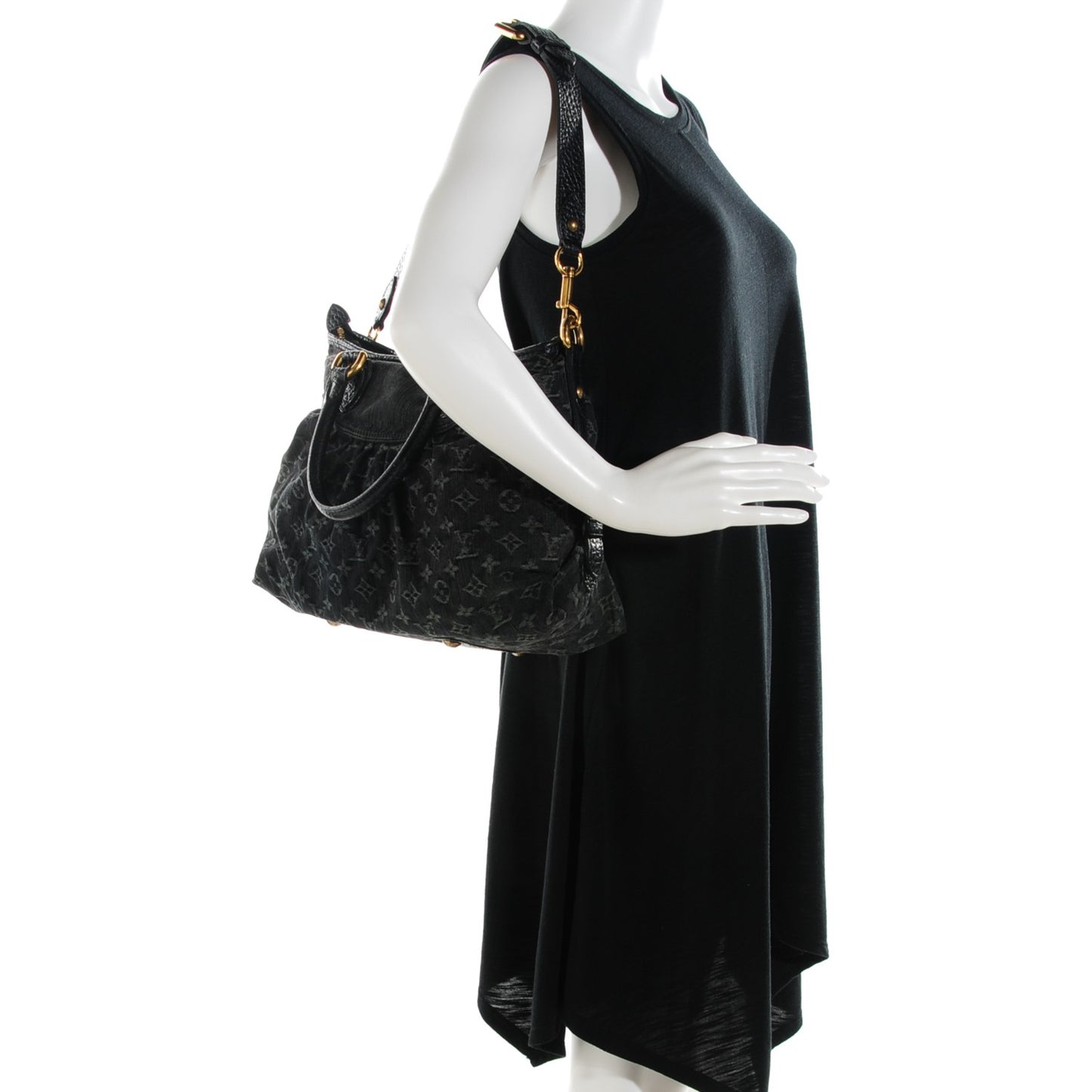 Denim Neo Cabby MM Black