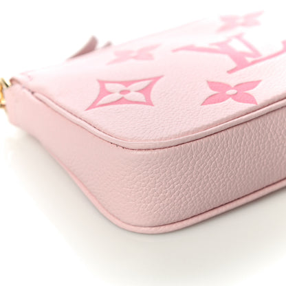 Louis Vuitton Empreinte Monogram Giant By The Pool Mini Pochette Accessories Bouton De Rose 7 of 9