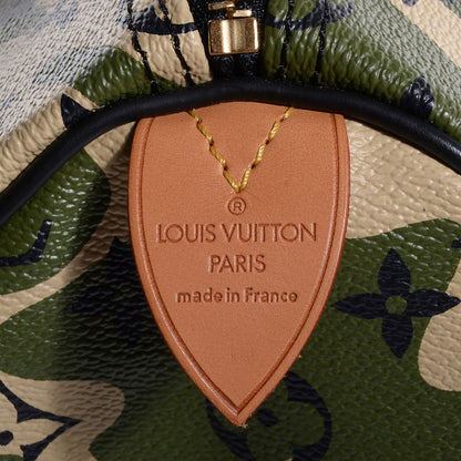 Louis Vuitton Monogramouflage Speedy 35 7 of 7
