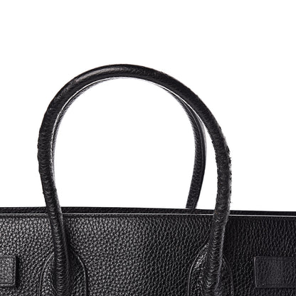 Saint Laurent Grained Calfskin Large Sac De Jour Carryall Black 9 of 13