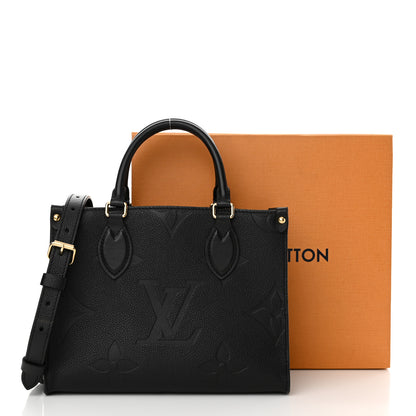 Louis Vuitton Empreinte Monogram Giant Onthego PM Black 11 of 11