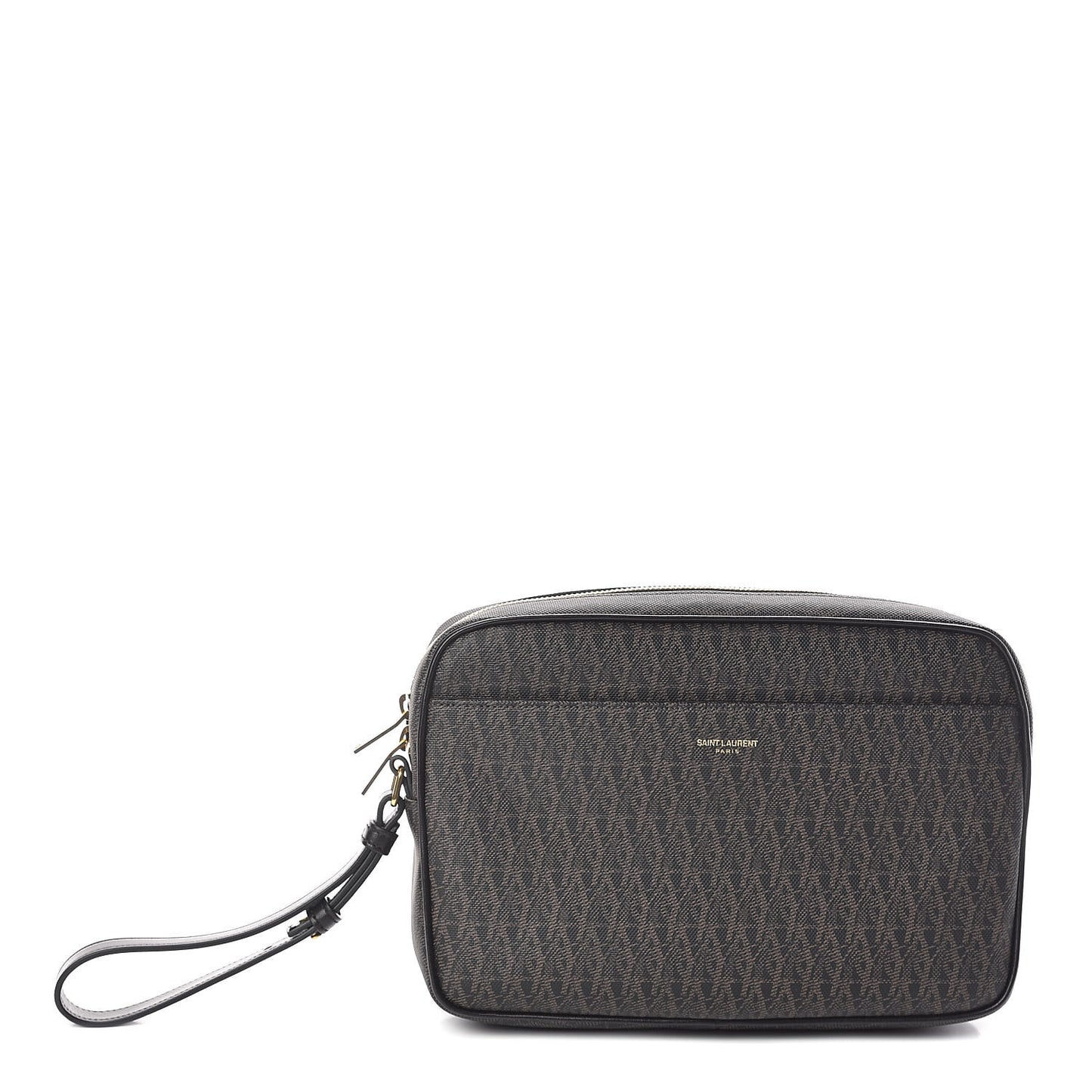 Toile Classic Monogram Wash Bag Black Lino