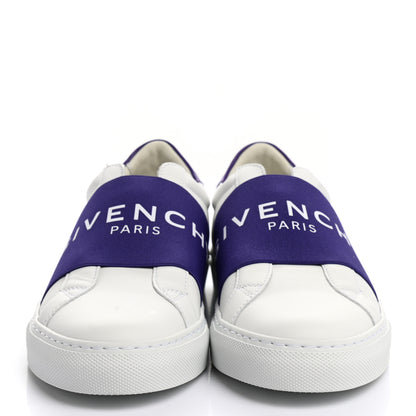 Givenchy Calfskin Band Logo Womens Urban Street Sneakers 37.5 Orchid Purple 2 of 10
