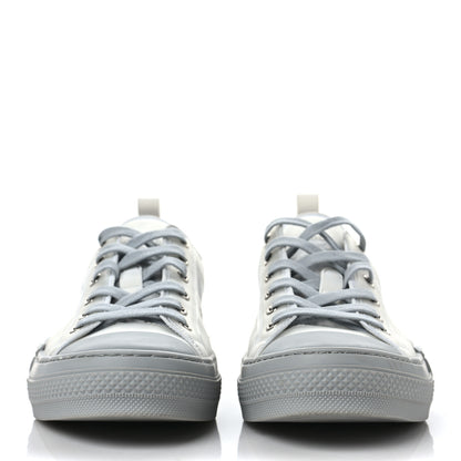 Christian Dior Technical Canvas Oblique Mens B23 Low Top Sneaker 43 43 White Grey 2 of 10