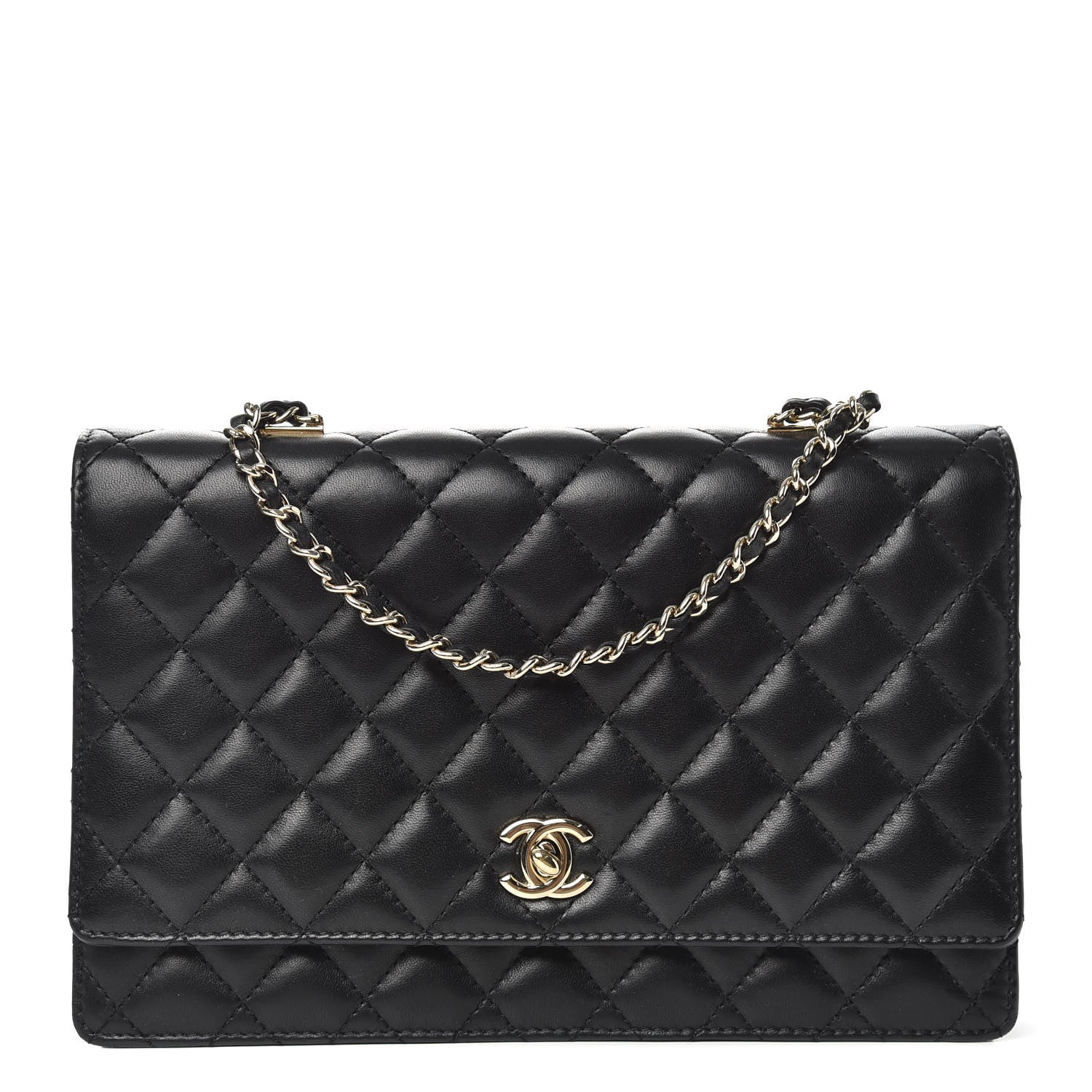 Chanel Lambskin Quilted Fantasy Pearl Flap Black 1 of 6