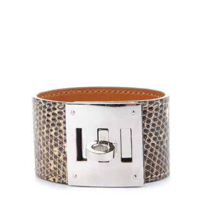 Hermes Lizard Kelly Dog Cuff Ombre 1 of 7