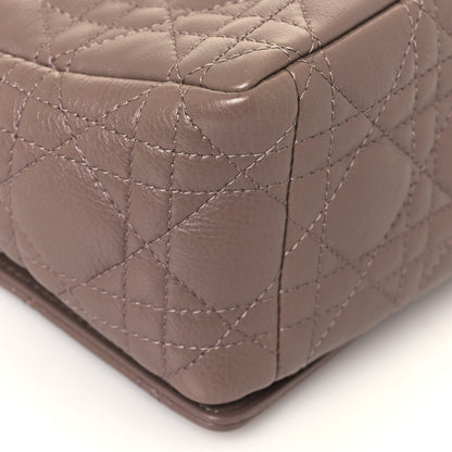 Christian Dior Lambskin Cannage Medium Caro Bag Warm Taupe 11 of 13