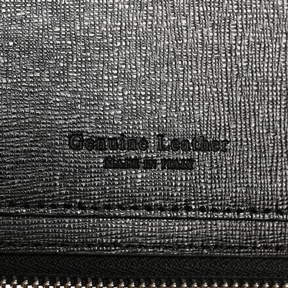 Off-White Saffiano Striped Diag Agenda Black White 6 of 9