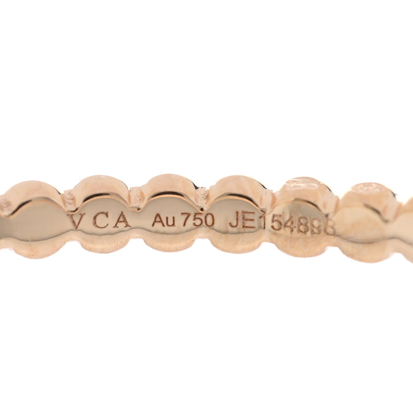 18K Rose Gold Small Perlee Hoop Earrings