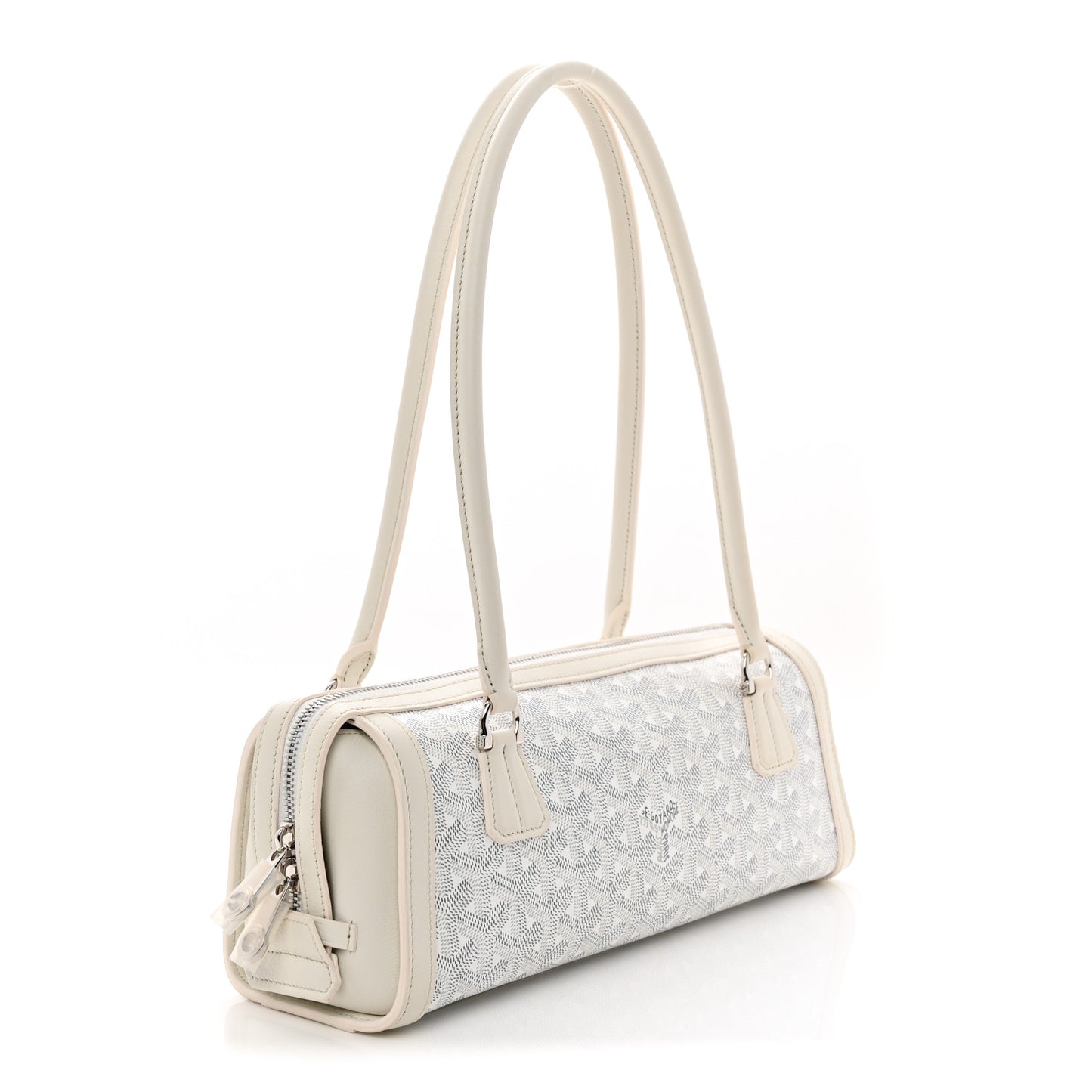Goyardine Bonbonniere Bag White