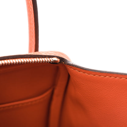 Hermes Taurillon Clemence Mini Lindy 20 Feu 10 of 11