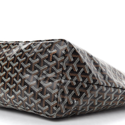 Goyard Goyardine Saint Louis PM Black Gold 9 of 9