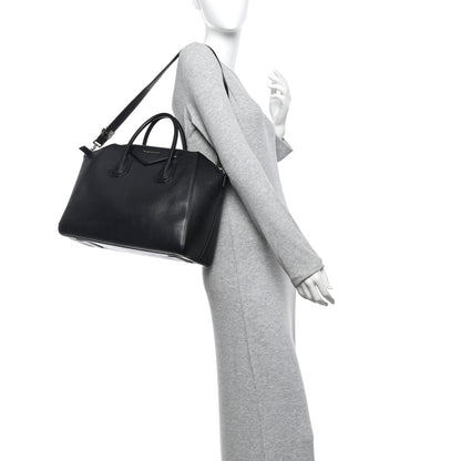 Givenchy Sugar Goatskin Medium Antigona Black 2 of 10