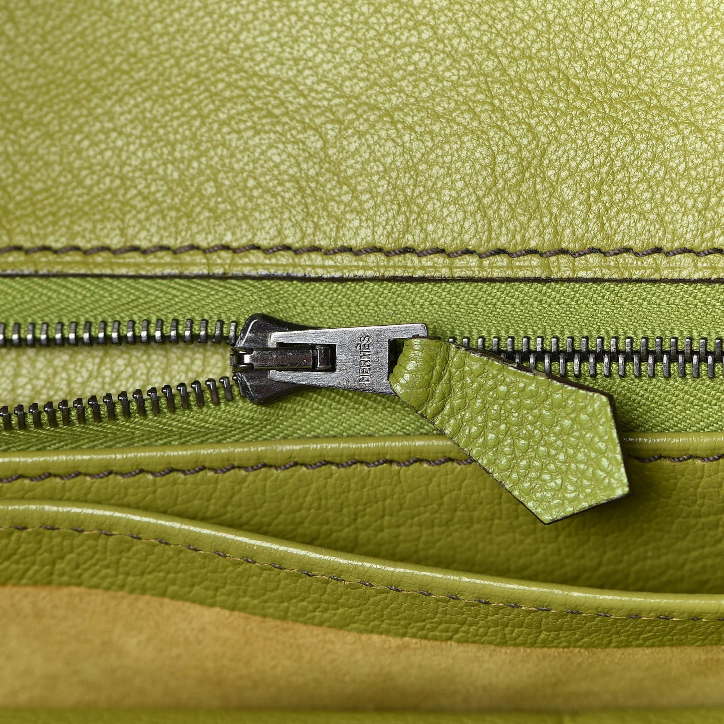 Togo Birkin 30 Vert Anis