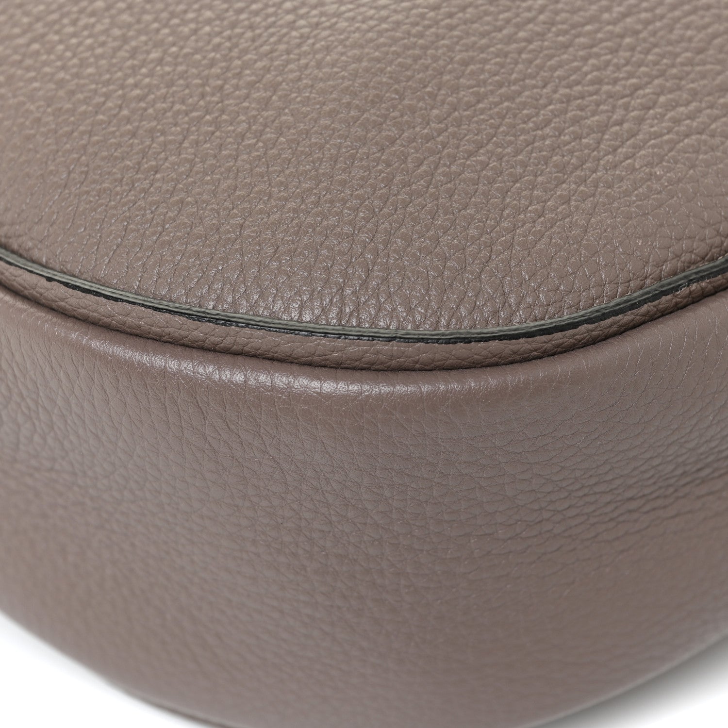 Salvatore Ferragamo Calfskin Reverse Hobo Gray 8 of 13