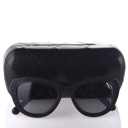 Chanel Stingray CC Polarized Sunglasses 6046-Q Black 8 of 8