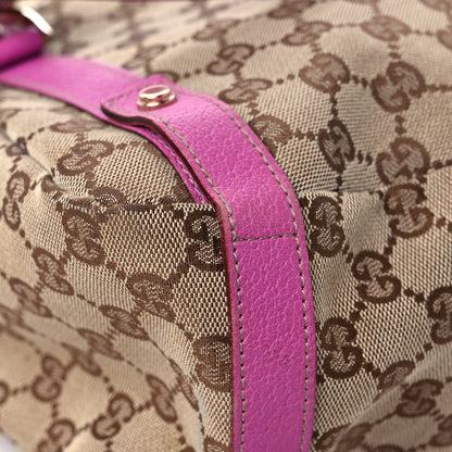 Gucci Monogram Medium Abbey Shoulder Bag Pink 10 of 17