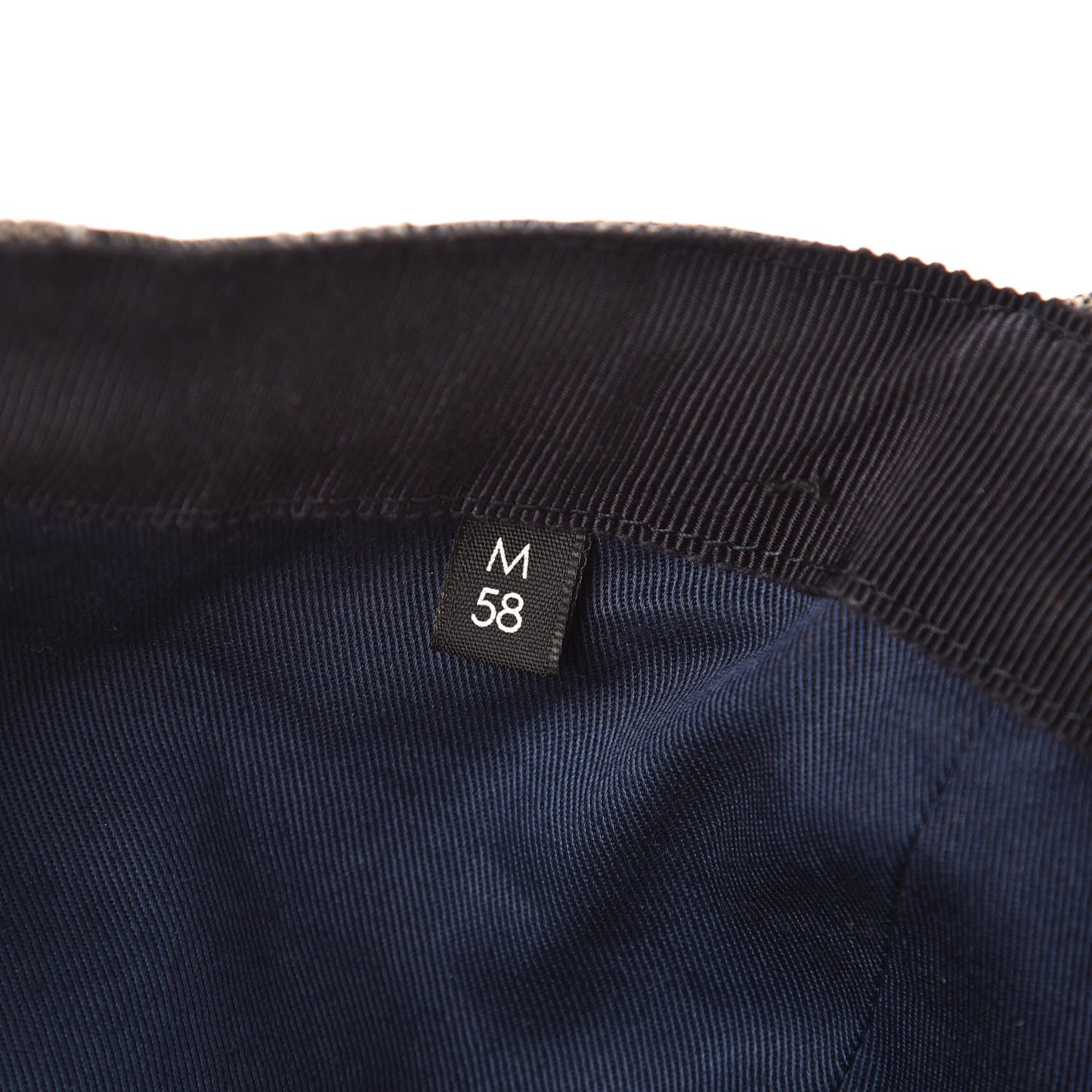 Monogram Web Baseball Hat M Beige Blue