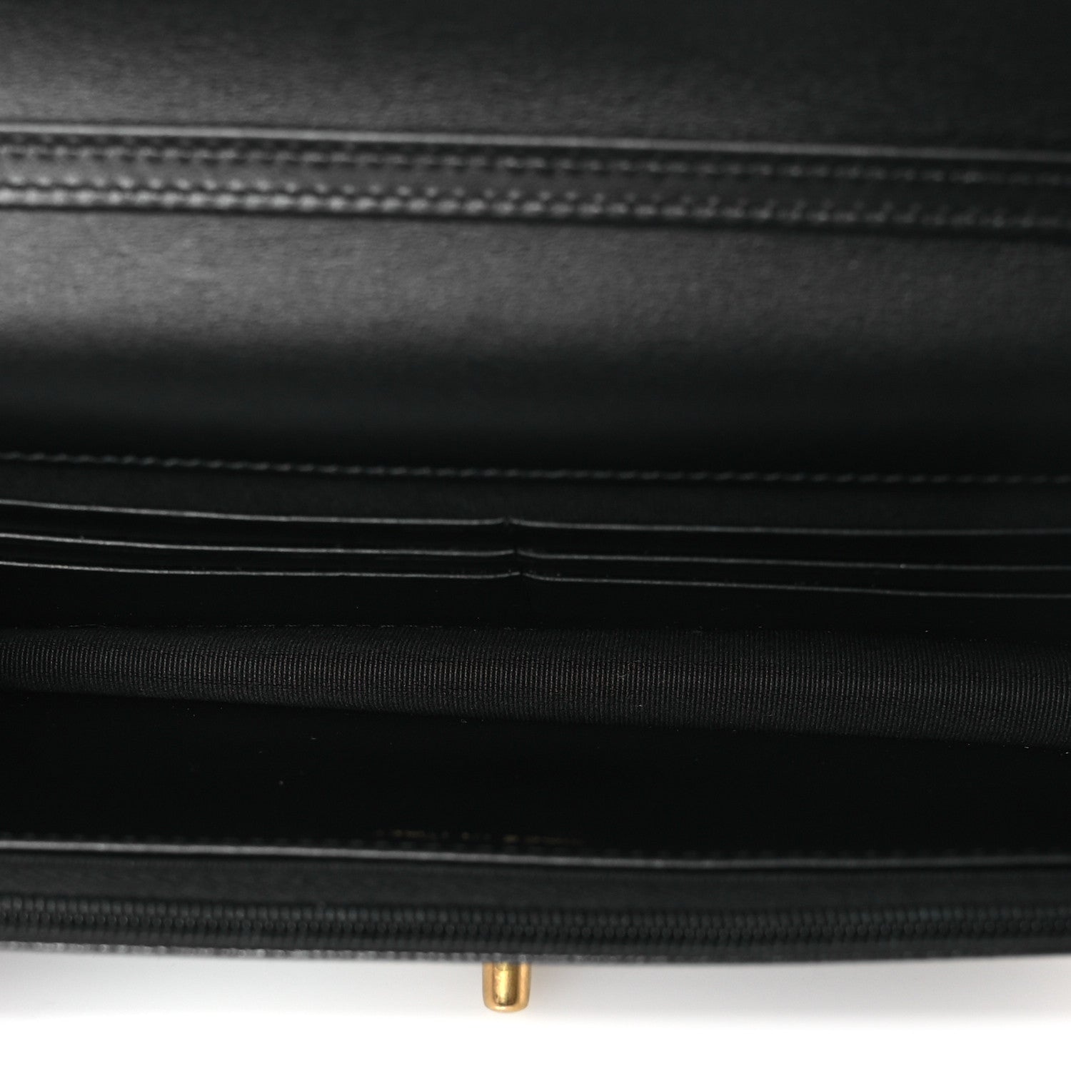 Chanel Pearly Caviar Quilted Fit For You Wallet On Chain WOC Black 5 of 13