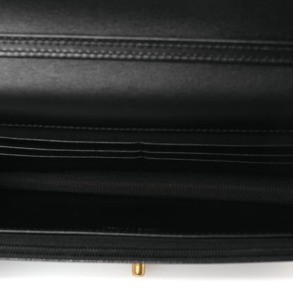 Chanel Pearly Caviar Quilted Fit For You Wallet On Chain WOC Black 5 of 13