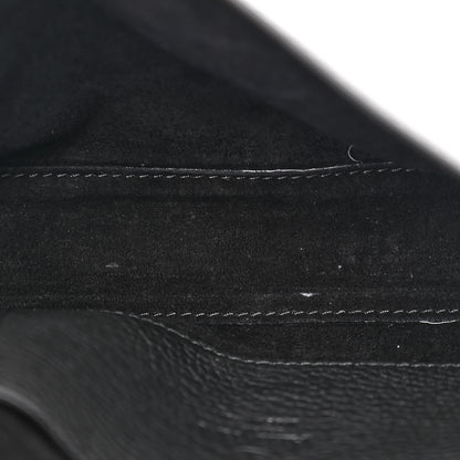 Valentino Garavani Pebbled Calfskin Medium Rockstud Flip Lock Crossbody Bag Black 5 of 12