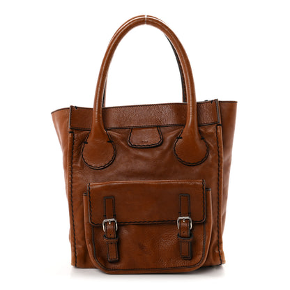 Chloe Calfskin Edith Tote Muscade 1 of 11