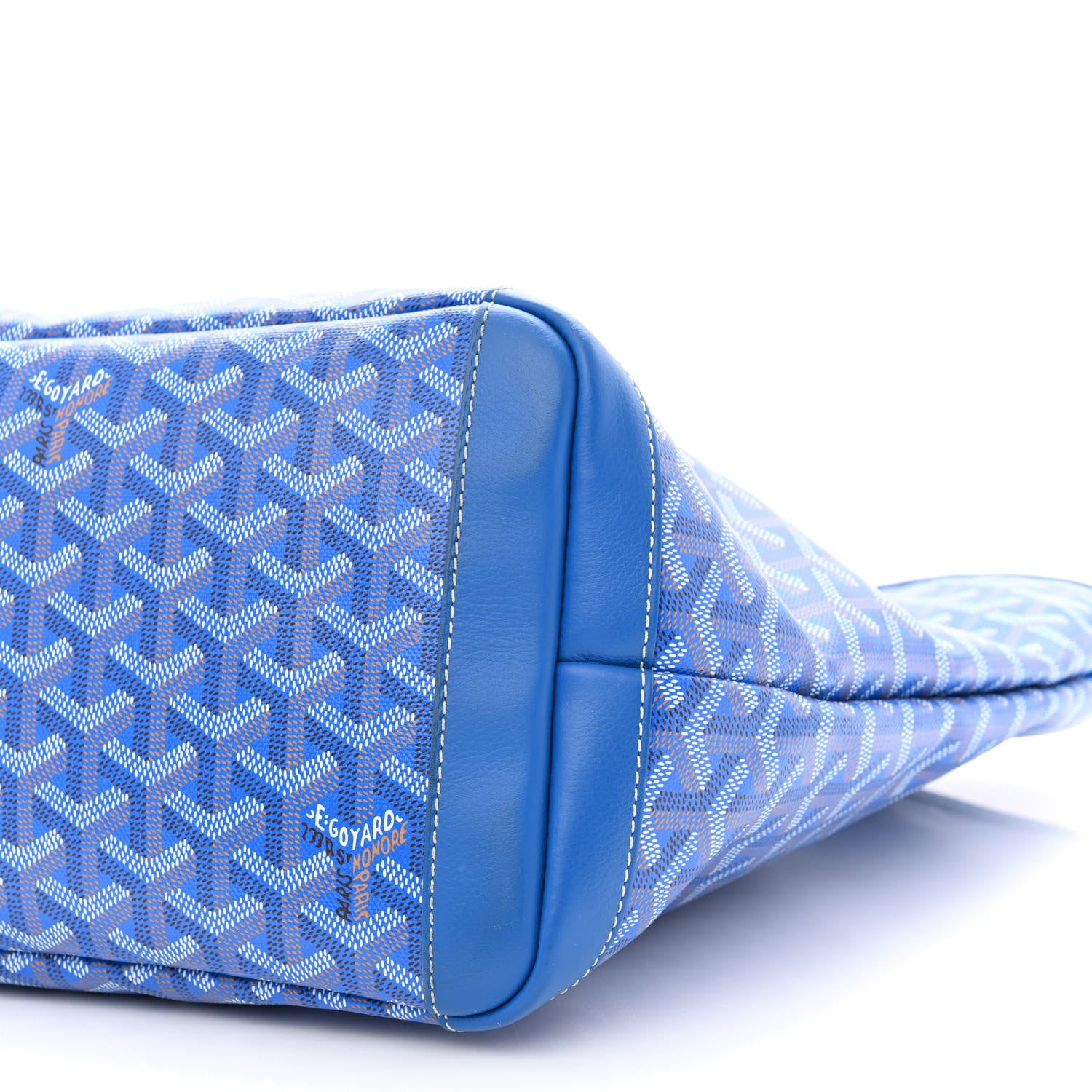 Goyard Goyardine Artois MM Blue 10 of 10