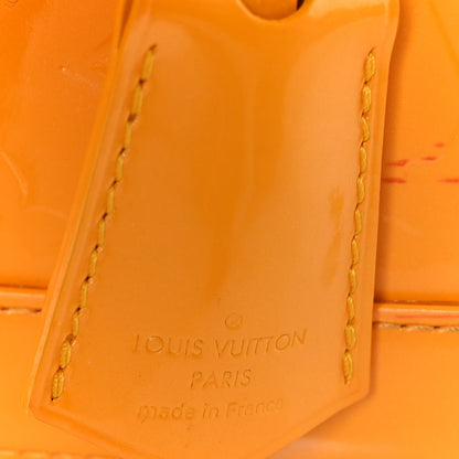 Louis Vuitton Vernis Alma BB Jaune Passion 7 of 12