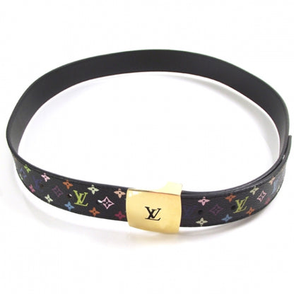 Louis Vuitton Monogram Multicolor LV Cut Reversible Belt 85/34 1 of 5
