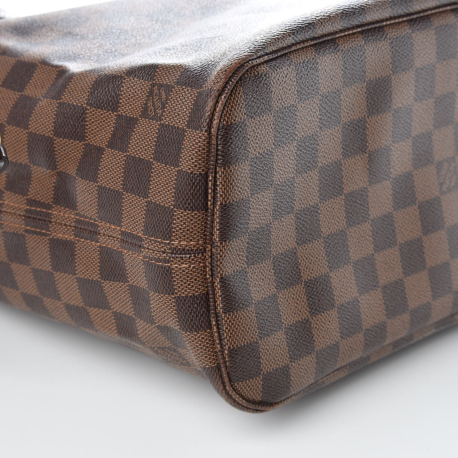 Louis Vuitton Damier Ebene Neo Neverfull MM Rose Ballerine 5 of 17
