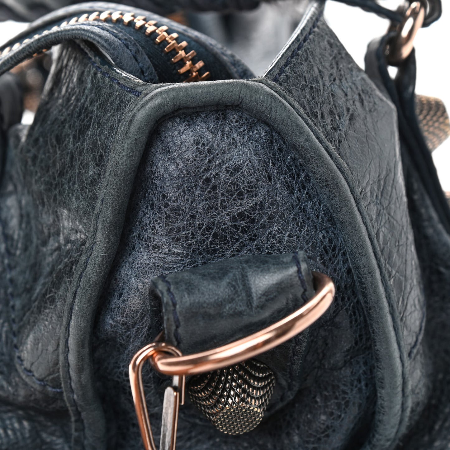 Agneau Giant 21 Rose Gold Hardware City Dark Night
