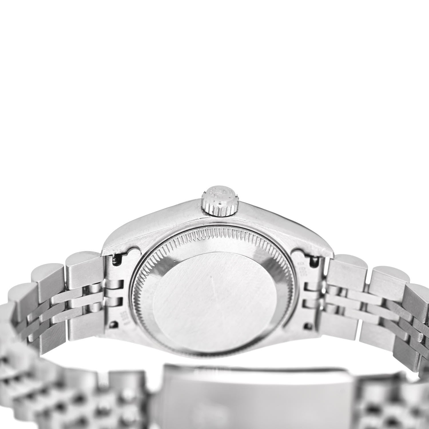 Rolex Stainless Steel 18K White Gold 26mm Oyster Perpetual Datejust Watch Silver 79174 4 of 4
