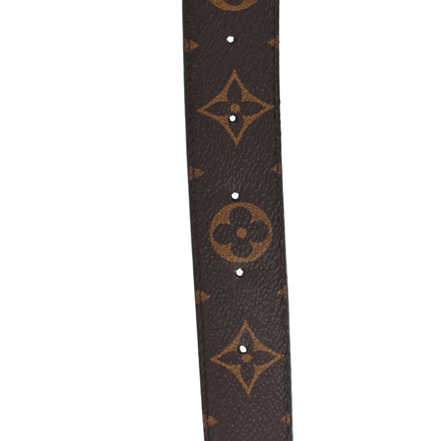 Louis Vuitton Calfskin Monogram 30mm Pretty LV Reversible Belt 85 34 Black 3 of 5