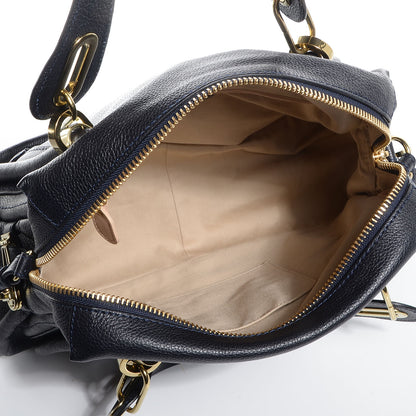 Chloe Calfskin Medium Paraty Navy Ink 8 of 8